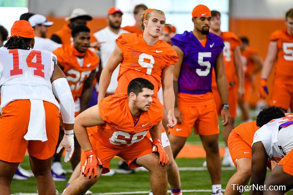 Clemson Football Photo of Jake Briningstool and Will Boggs