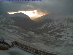 August 20, 2021 - A dusting of snow on Trail Ridge Road. (Rocky Mountain National Park)