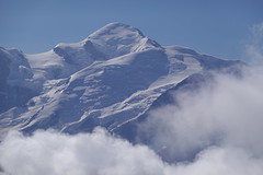 Mont Blanc @ Station supérieure du Téléphérique des Grandes Platières @ Désert de Platé