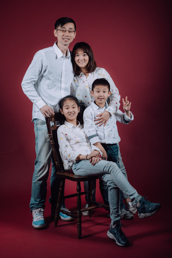 《全家福寫真》The Yeh Family / 攝影師 Eric Yeh / 良大攝影工作室