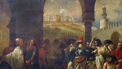 Gros, Napoleon in the Pesthouse at Jaffa (detail)