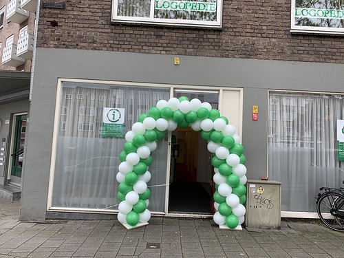 Ballonboog 5m Opening Infopunt Pleinweg Gemeente Rotterdam