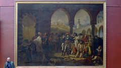 Gros, Napoleon in the Pesthouse at Jaffa (detail)
