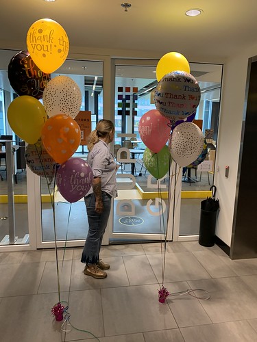 Balloon Bouquet Thank you Dupi Group Blaak Rotterdam