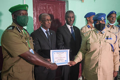 Somali police officers complete training on elections security