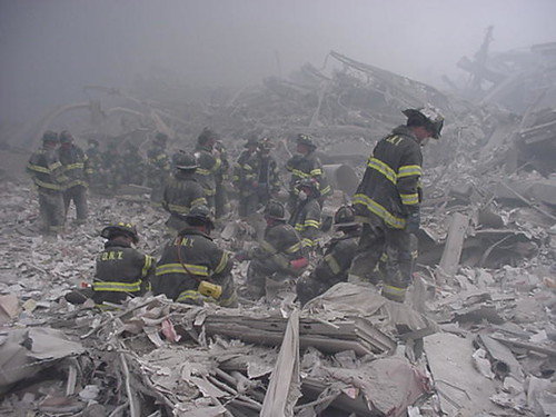 Post 9/11 Ground Zero photos, From FlickrPhotos