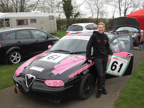 Mel Healey and her 156 at Combe - little did she know what awaited her at the end of the year