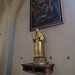 Statue de Saint Antoine le Grand @ Église Saint-Jean-Baptiste @ Arêches