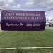 Last Week Tonight Masterpiece Gallery sign at the Judy Garland Museum in Grand Rapids, Minnesota