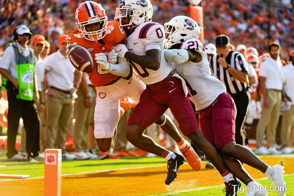 Clemson Football Photo of EJ Williams and SC State