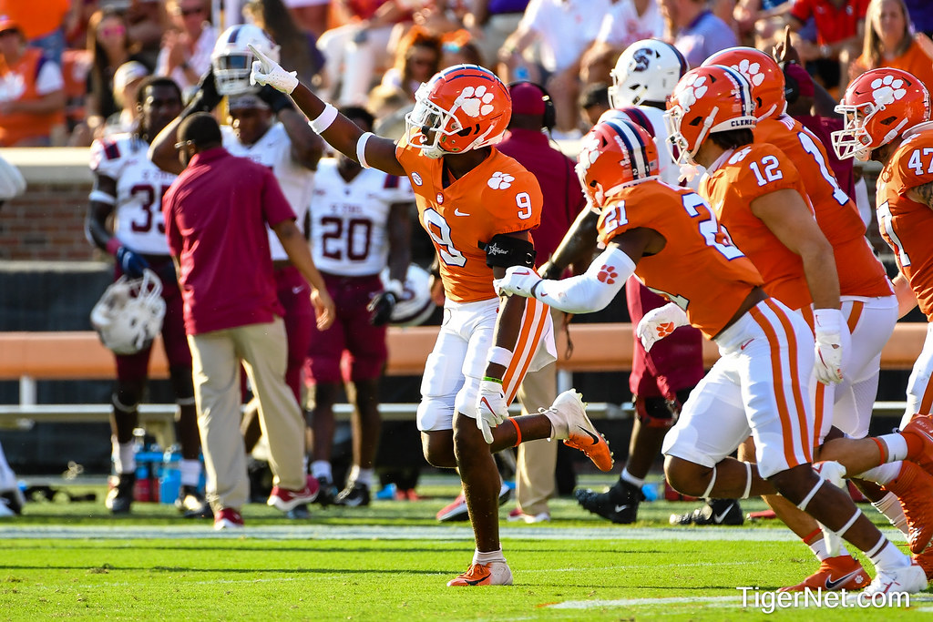 Clemson Football Photo of RJ Mickens and SC State