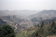 UG Kisoro area Kanaba Pass view - 1965 (W65-A81-23)