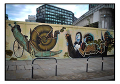 LONDON STREET ART by ENLGM & OWE1