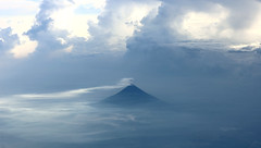 Mayon, Philippines...from the flight levels