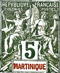 Martinique 5 cents