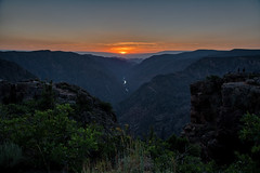 A Long and Beautiful Sunset (Black Canyon of the Gunnison National Park)