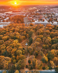 Autumn park | Kaunas aerial #284/365