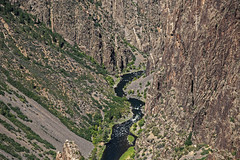 The Gunnison River at the Kneeling Camel View (Black Canyon of the Gunnison National Park)