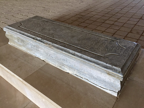 Cenotaph in Sultan Sanjar Mausoleum, Merv, Turkmenistan