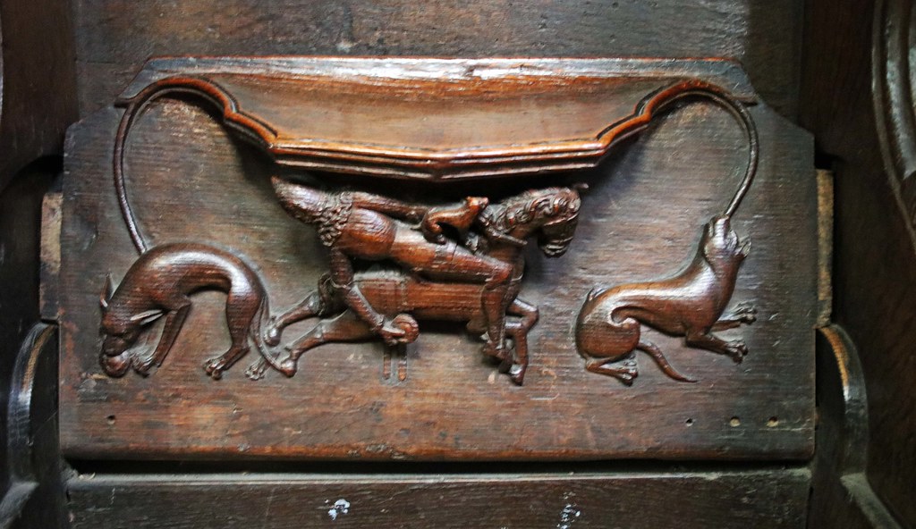 Chester Cathedral Misericord - 1