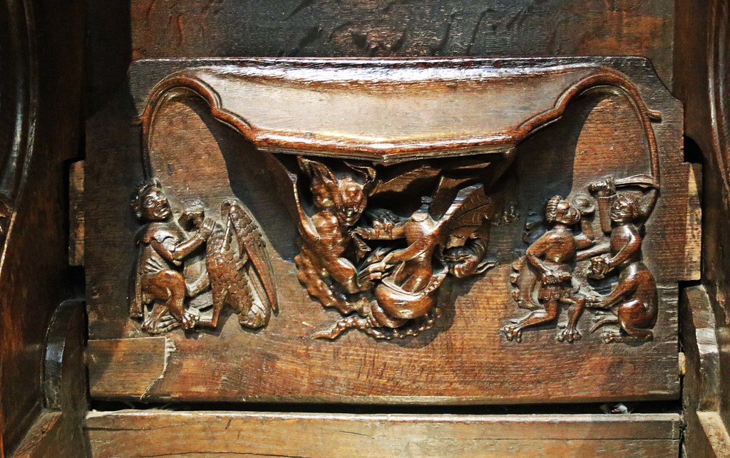 Chester Cathedral Misericord - 6