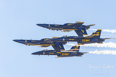 October 17, 2021 - The Blue Angels perform in northern Colorado. (Tony's Takes)