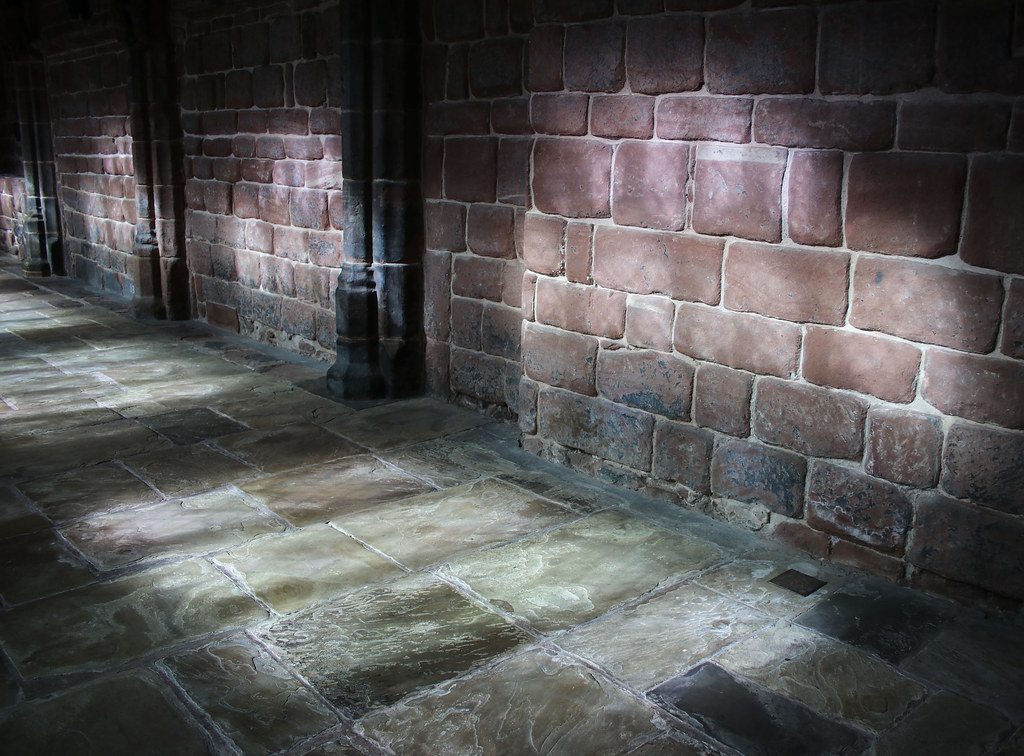 Chester Cathedral Cloisters.