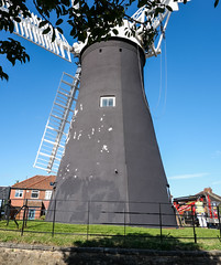 Holgate Windmill repainting - 06