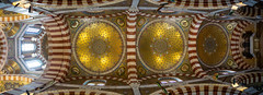 The ceiling of Notre Dame de la Garde in Marseilles,