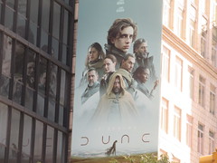 2021 Dune film Billboard Ad Poster Broadway 9908