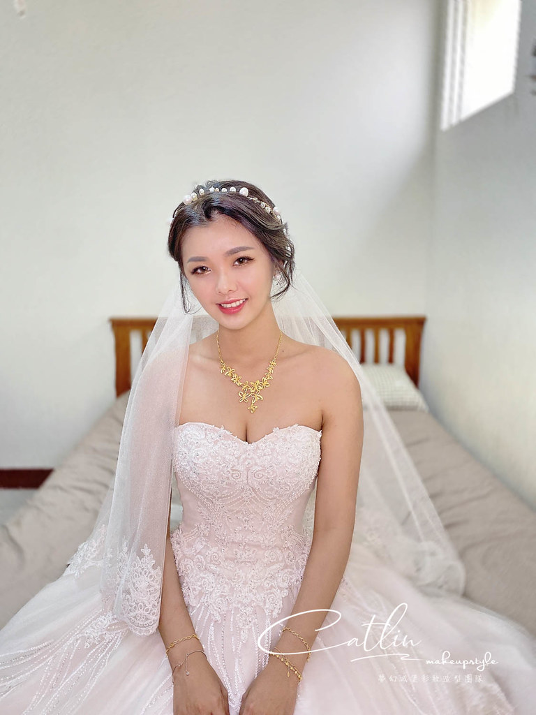 【新秘Catlin】bride 筱榆 訂結婚造型 / 韓系優雅