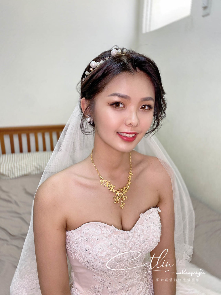【新秘Catlin】bride 筱榆 訂結婚造型 / 韓系優雅