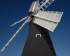 Holgate windmill on a bright late October afternoon