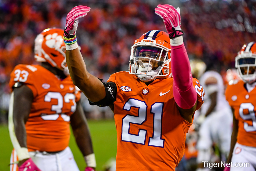 Clemson Football Photo of Malcolm Greene and Florida State