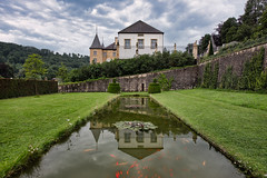 New Castle of Ansembourg garden