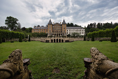 New Castle of Ansembourg garden