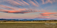 October 30, 2021 - A gorgeous sunrise in Longmont. (Tony's Takes)
