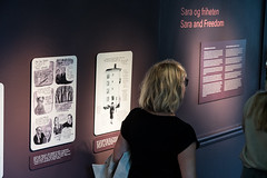 Utstillingen "Sara og friheten" på Perspektivet Museum.
