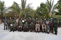 AMISOM, SNA soldiers undergo training on response to humanitarian emergencies