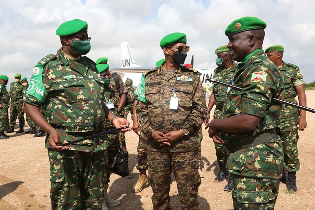 AMISOM Force Commander salutes Burundi for role in Somalia