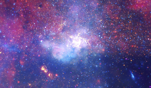 Multiwavelength View of Sagittarius A*, From FlickrPhotos