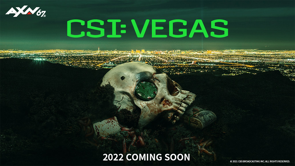 AXN 頻道《CSI  Vegas》主視覺