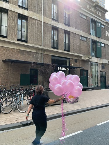 Heliumballonnen Bruno Room Mate Rotterdam