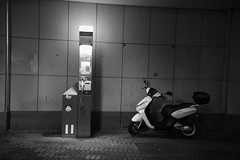 Phone and scooter