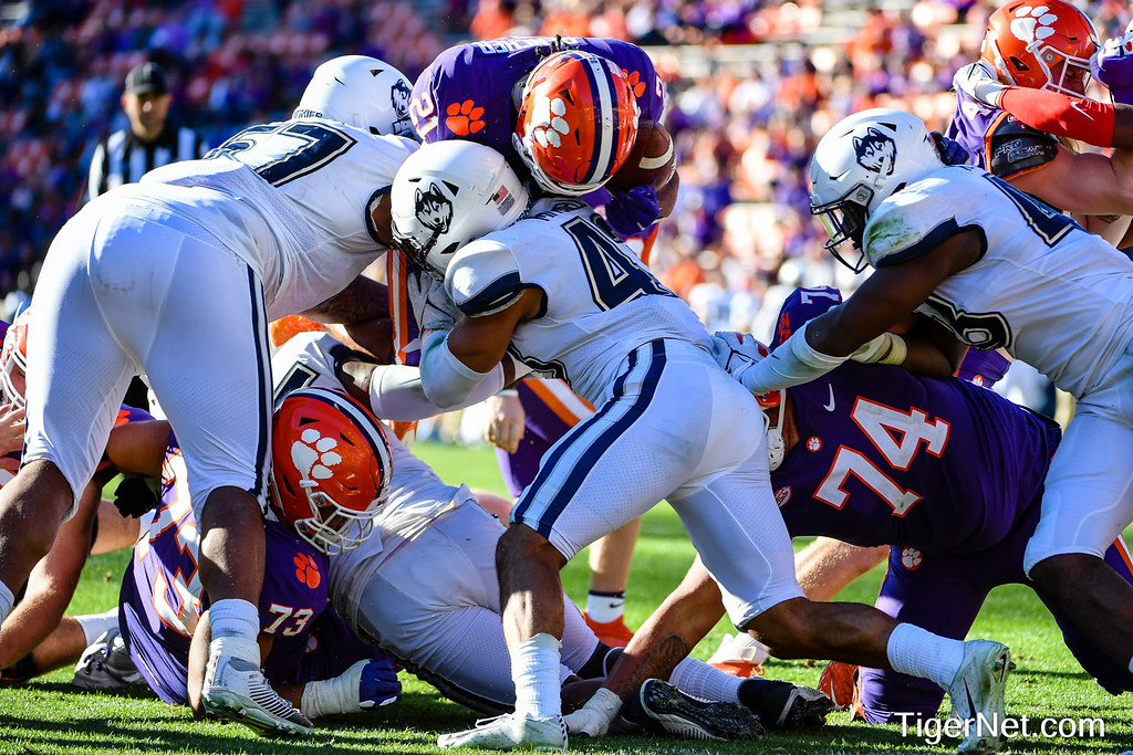 Clemson Football Photo of Darien Rencher and uconn