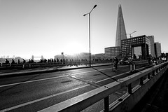 The London Bridge morning migration