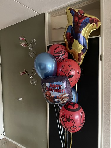 Ballonboeket Verjaardag Marvel Spiderman