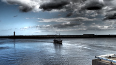 Sailing Into Whitby - North Yorkshire