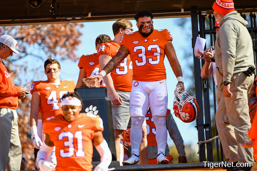 Clemson Football Photo of Ty Lucas and Wake Forest
