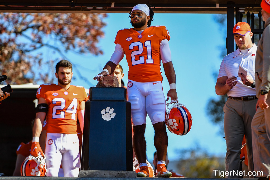 Clemson Football Photo of Darien Rencher and Wake Forest